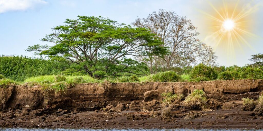 How does erosion impact landscapes 