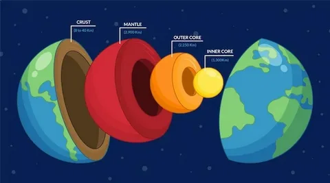 Can You Name the Three Layers of the Earth?